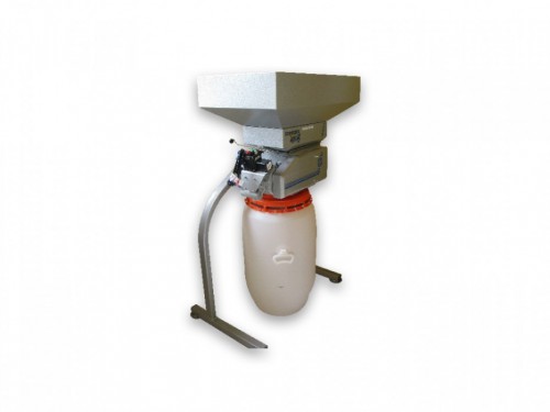 Malt Mill With Additional Funnel And Portal Stand